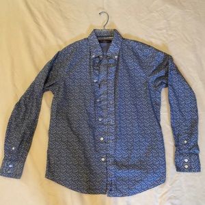 Ben Sherman Paisley Dress Shirt size medium